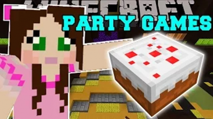 PAT AND JEN PopularMMOs Minecraft: PARTY MINI-GAMES! Mini-Game GamingWithJen