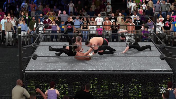 WWE 2K16 samoa joe v randy orton v y2j chris jericho