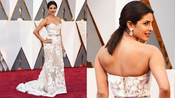 Priyanka Chopra hit the Oscars 2016 Red Carpet