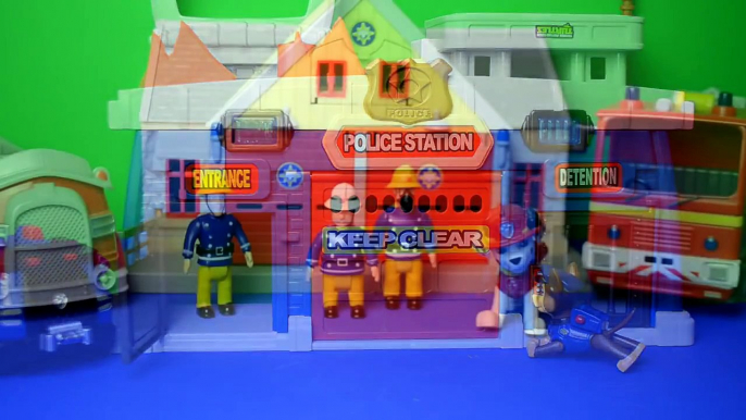 Paw Patrol Police Fire Fireman Sam Pontypandy Marshal Chase Elvis Ofiicer Steel WOW