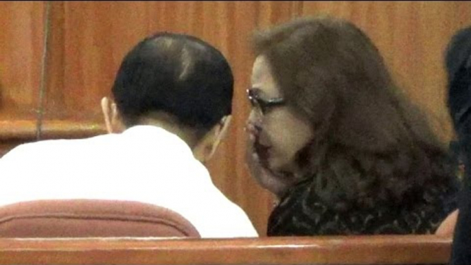 ‘I did not commit any crime,’ Enrile said as he pleads not guilty on graft