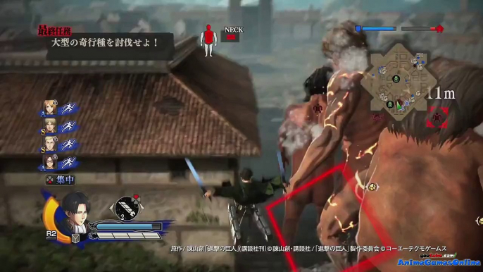 Attack on Titan PS4 Gameplay Overview, Armored Titan, Beast Titan, Story