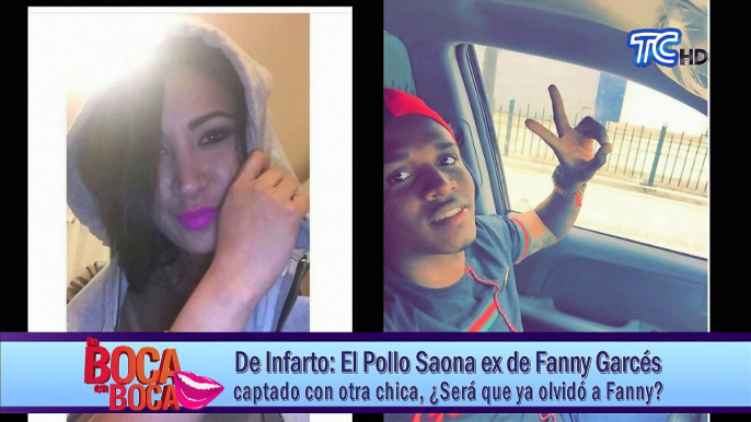 El Pollo Saona ex de Fanny Garcés captado con otra chica, ¿Será que ya olvidó a Fanny?