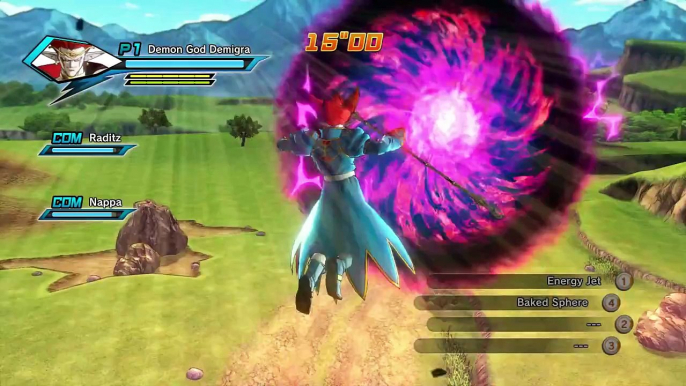 Dragon Ball Xenoverse Demigra Fully Playable - All of Demigras Attacks and Ultimates Mod