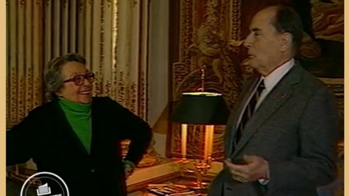 Marguerite Duras rencontre François Mitterrand à l’Elysée pour une interview pour l’Autre Journal