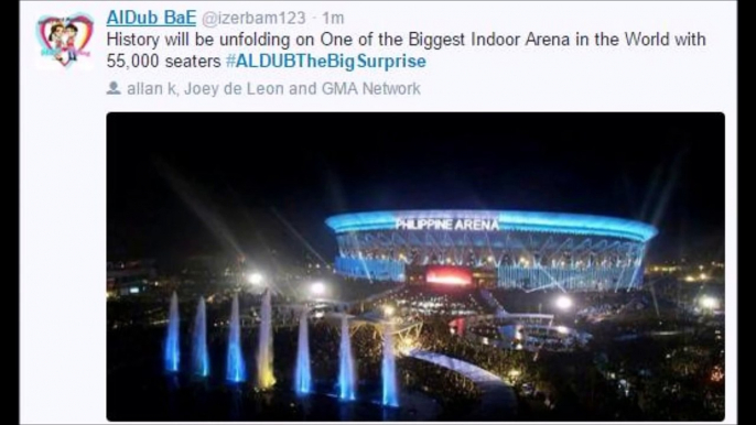 Eat Bulaga sa Tamang Panahon in Philippine Arena 55,000 Ticket Sold Out