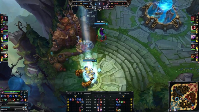 Pink Ward AP Shaco vs Renekton Top Full Game (Aug 09, 2015)