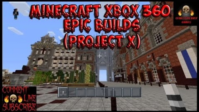 Cemetery Rust Games - Minecraft Xbox 360 EPIC BUILDS (Project X) Part 2