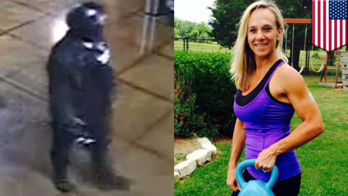 Suspect wearing police SWAT gear wanted for murder of Texas fitness instructor