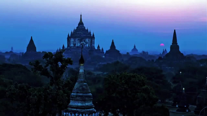 Sunrise over Bagan Myanmar