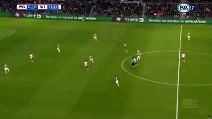 Davy Proepper Goal PSV Eindhoven 1-0 Vitesse 19.04.2016