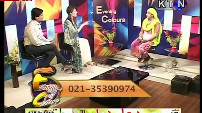 Evening Colours KTN TV Show SHABO LAL 07 MARCH 2016 ALI GUL MALLAH & SOHRAB SOOMRO SINDHI COMEDY FUNNY