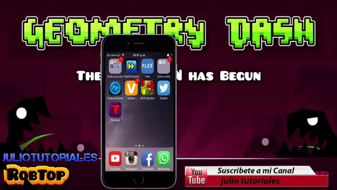 Como descargar geometry dash 2.0 para iphone full 2015