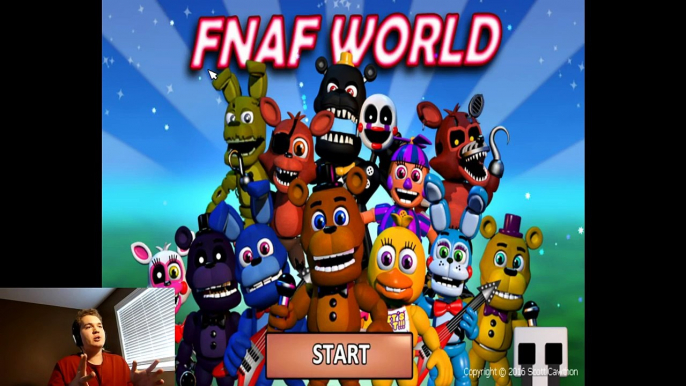 FNAF WORLD OFFICIAL GAMEPLAY! | FNAF World - Lets Play! #1