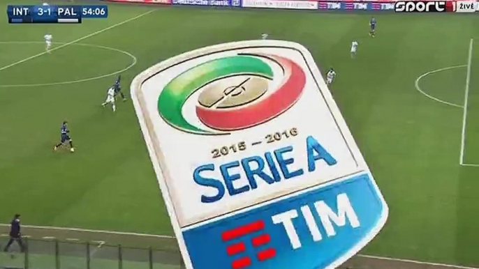 Ivan Perisic Goal - Inter 3 - 1 Palermo - 06-03-2016 HD