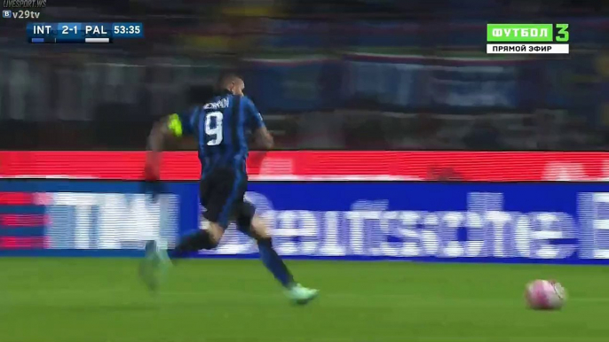 Ivan Perišić 3-1 Fantastic Header HD - Inter v. Palermo 06.03.2016 HD