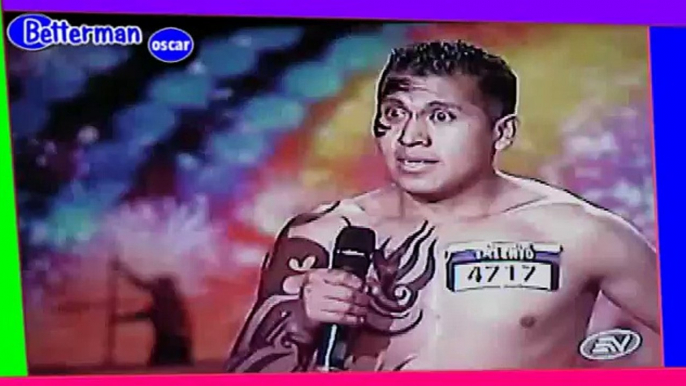 Ecuador Tiene Talento Season 1 Roberto Perez (Programa 2 Audiciones)