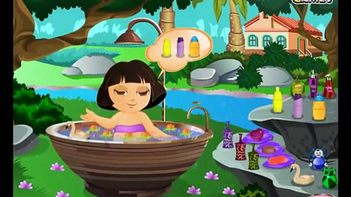 Dora The Explorer Cute Bathing Time dress up games Called Dora La Exploradora en Espagnol 0CU7wmdh