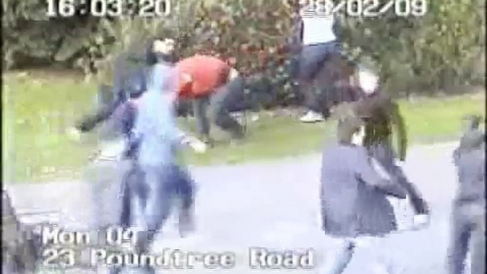 Football Thugs Clash in Southampton