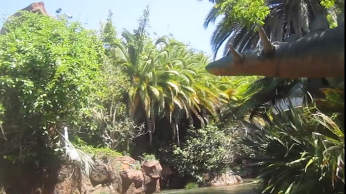 Jurassic Park The Ride Front Seat on-ride HD POV Universal Studios Hollywood