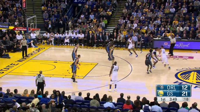Andrew Bogut Knows Steph Curry's 3 Pointer is Going In