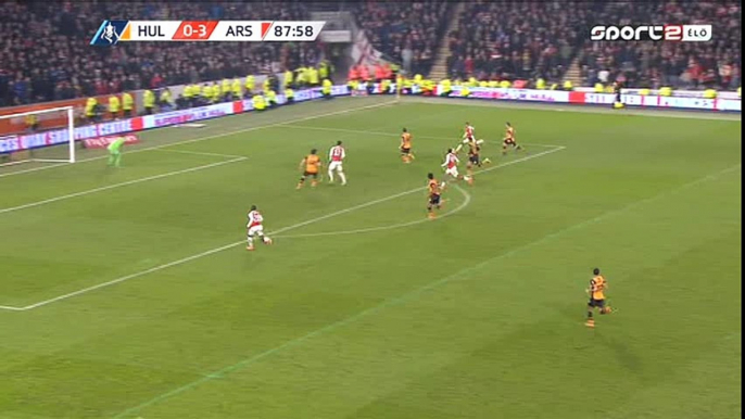 Theo Walcott Goal HD - Hull City 0-4 Arsenal - 08-03-2016 FA Cup