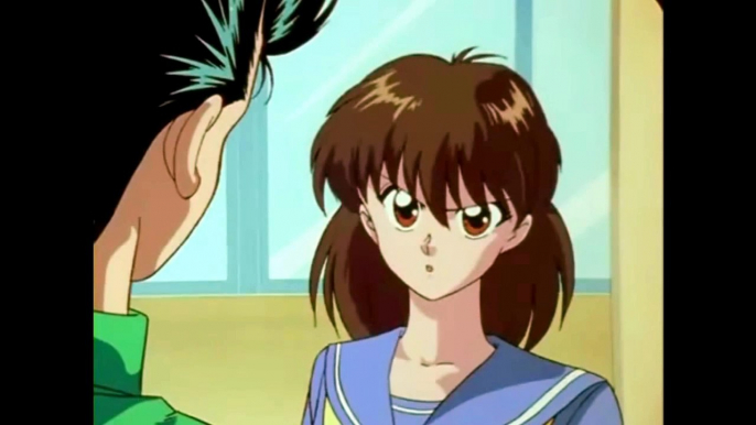 Yu Yu Hakusho Rescue Yukina Abridged Part 1 Short Clip - What keiko hears From Yusuke