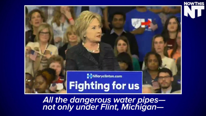 Hillary Clinton Reminds Us Flint's Not The Only Place With A Lead Problem