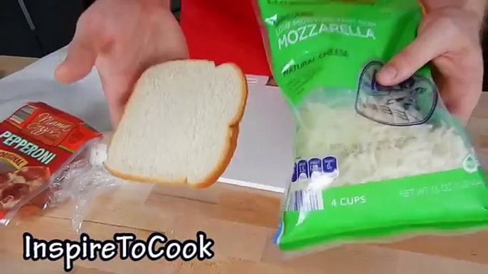 How to make Bread Slice Pizza at home - Inspire To Cook