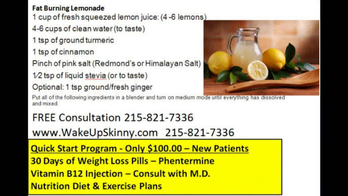 Fat Burning Lemonade by Medical Weight Loss Philadelphia