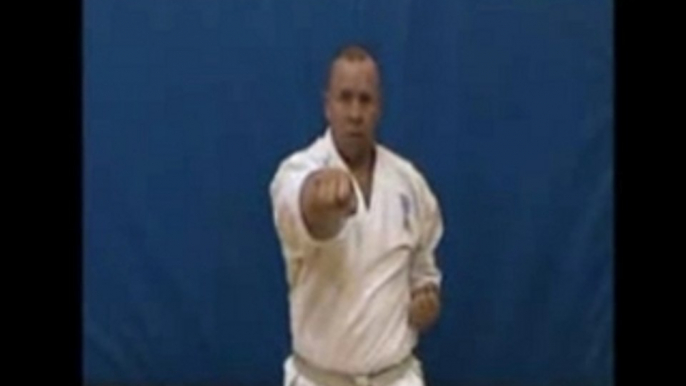 Shotokan karate - basic block punch