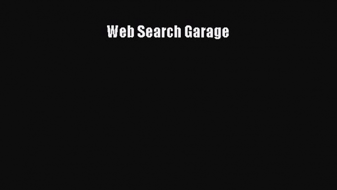 Download Web Search Garage PDF