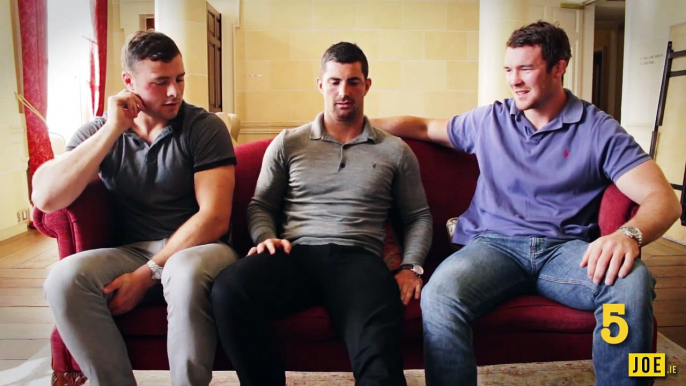 JOEs Tombola of Truth Rob Kearney, Robbie Henshaw and Peter OMahony