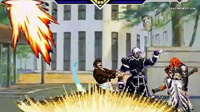 Mugen Request Battle #2 ZERO OROCHI BETA by shin yagami vs clone kyo-12X