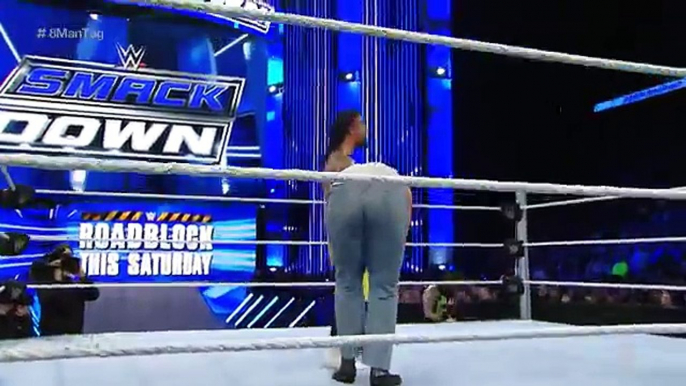 Dean Ambrose, The Usos & Dolph Ziggler vs. The Wyatt Family- SmackDown, March 10, 216