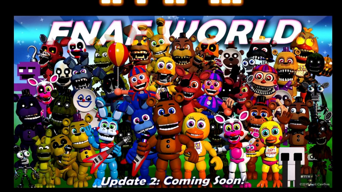 FNaF World New Animatronics! Update 2 Tea[-s-e-]r | Animatronics Reaction | FNAF SFM Video