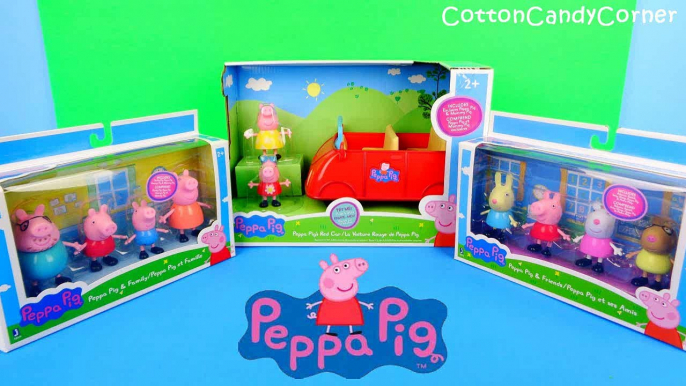 Peppa Pig's Red Car Family & Friends CottonCandyCorner