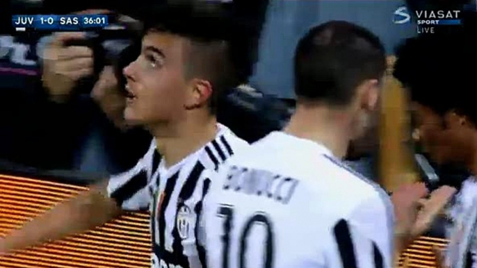 Paulo Dybala GOAL HD  - Juventus 1-0 Sassuolo 11.03.2016