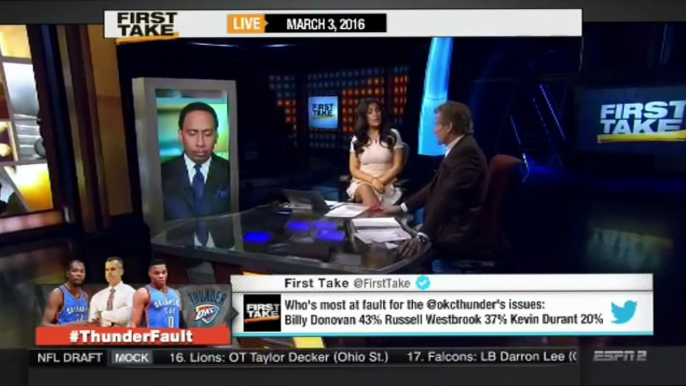 ESPN FIRST TAKE - 3-3-2016 Largest 4TH QUARTER LEAD IN LOSSES