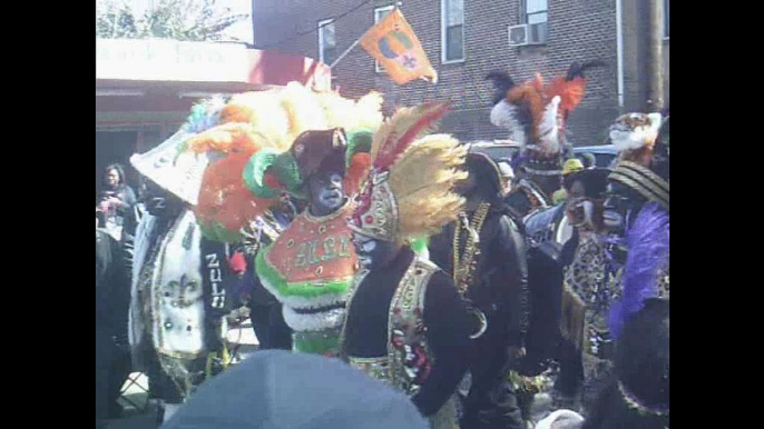 The Dominoes 7 Show at the Zulu Parade Mardi Gras 2016 part 3