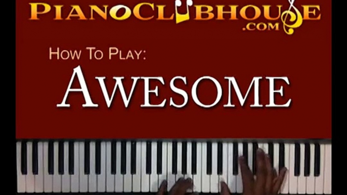 AWESOME - Pastor Charles Jenkins (gospel piano tutorial lesson) ♫