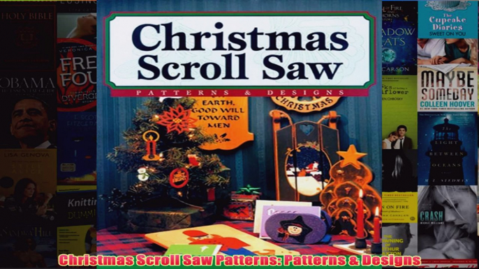 Download PDF  Christmas Scroll Saw Patterns Patterns  Designs FULL FREE