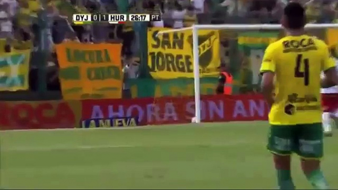 Defensa y Justicia vs Huracán (0-2) Primera División 2016 - todos los goles