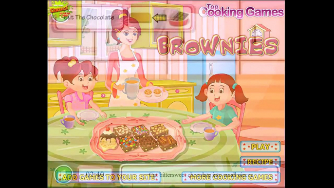 COOKING BROWNIES - Baby games - Jeux de bébé - Juegos de Ninos # Play disney Games # Watch Cartoons