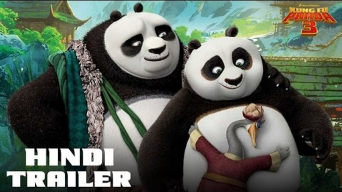 Kung Fu Panda 3 | Official Hindi Trailer | Releasing April 1