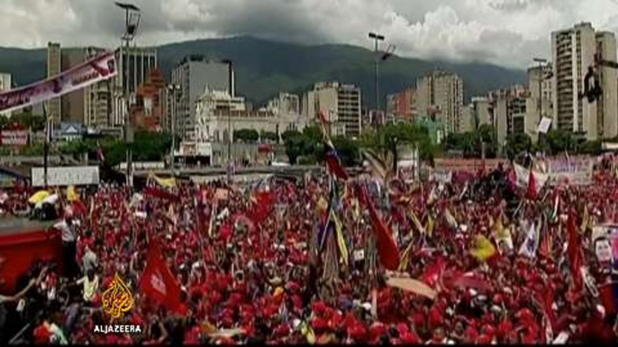 Venezuela protesters push for President Maduro to be ousted