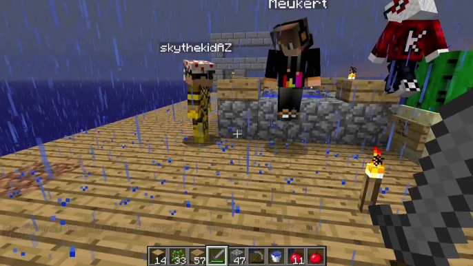 Minecraft Hardcore Skyblock Deel 7 Met Fans en WTF HESSELGIRL