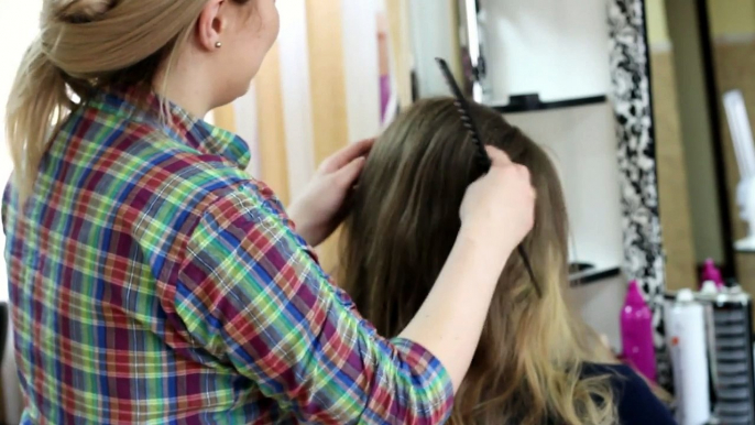 Вечерняя прическа. Прическа на выпускной. Evening hairstyle. Prom hairstyle(1)