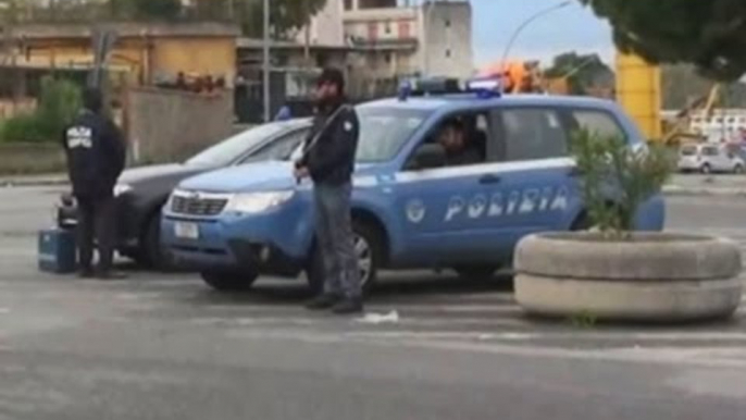 Reggio Calabria - 'Ndrangheta, controlli tra i ponti Calopinace e Sant'Agata (17.03.16)