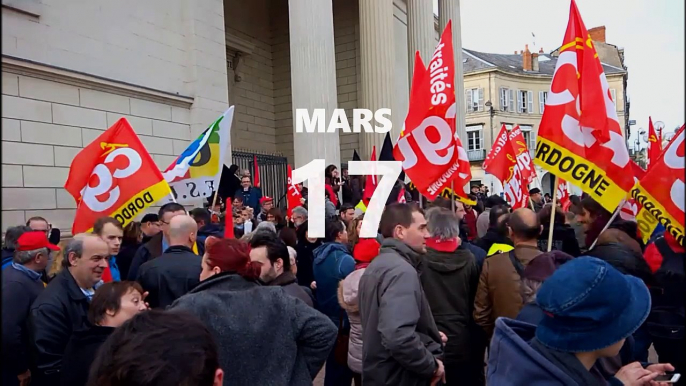 LOI DU TRAVAIL NON MERCI Périgueux 17 mars